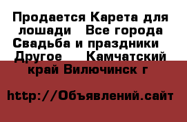 Продается Карета для лошади - Все города Свадьба и праздники » Другое   . Камчатский край,Вилючинск г.